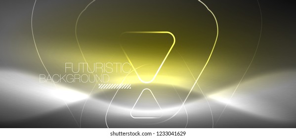 Vector neon color abstract background, vector design