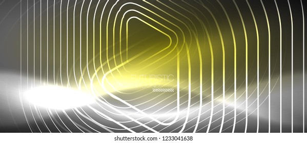 Vector neon color abstract background, vector design
