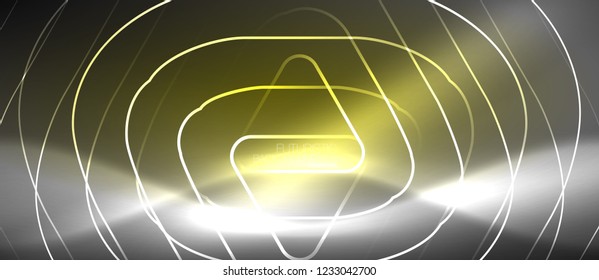 Vector neon color abstract background, vector design