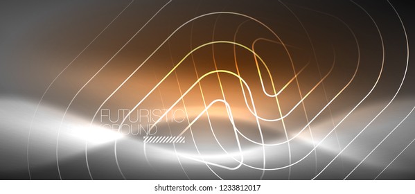 Vector neon color abstract background, vector design