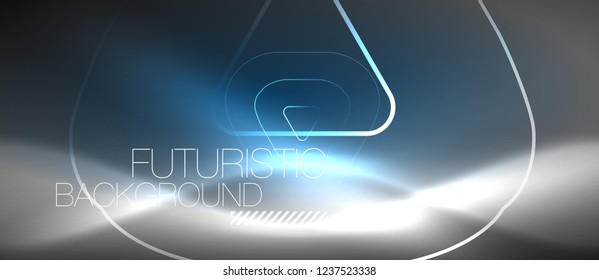 Vector neon color abstract background, vector design