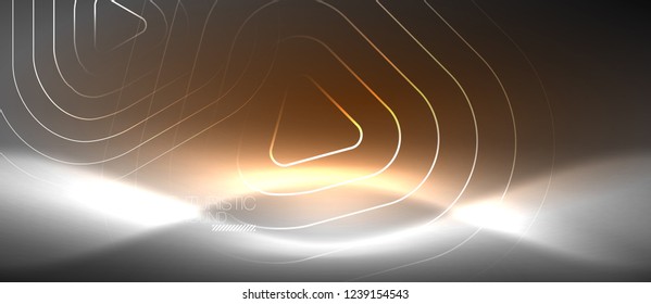 Vector neon color abstract background, vector design