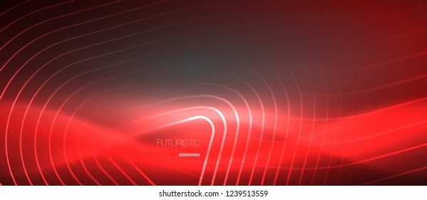 Vector neon color abstract background, vector design