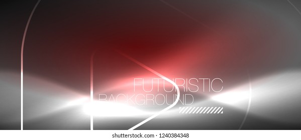 Vector neon color abstract background, vector design
