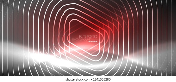 Vector neon color abstract background, vector design