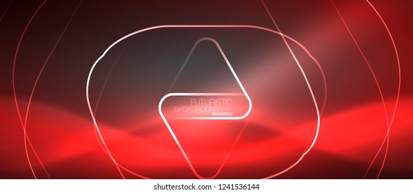 Vector neon color abstract background, vector design