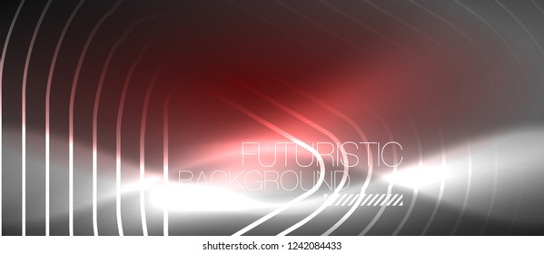 Vector neon color abstract background, vector design