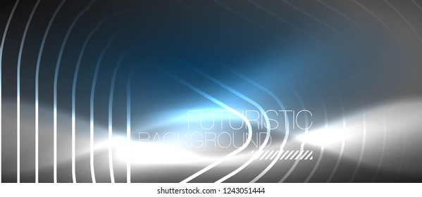 Vector neon color abstract background, vector design