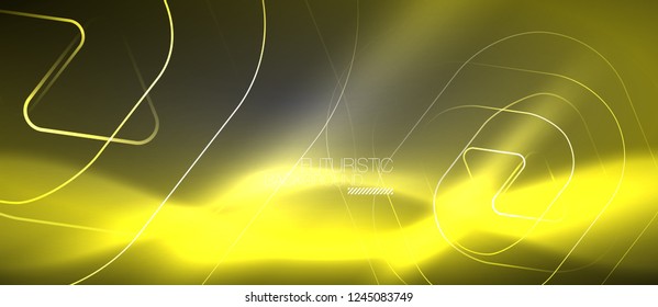 Vector neon color abstract background, vector design