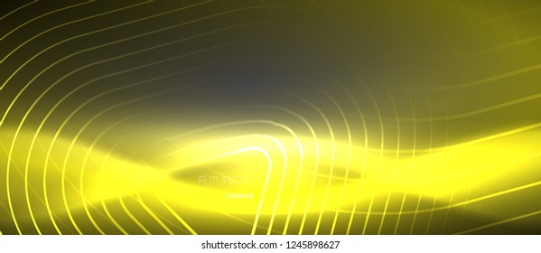 Fondo abstracto del color del neón vector, diseño vectorial