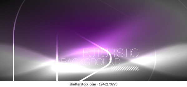 Vector neon color abstract background, vector design