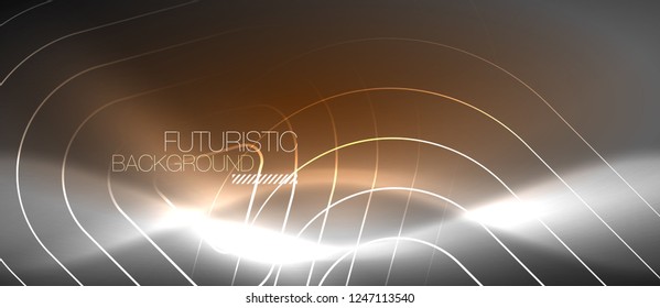 Vector neon color abstract background, vector design
