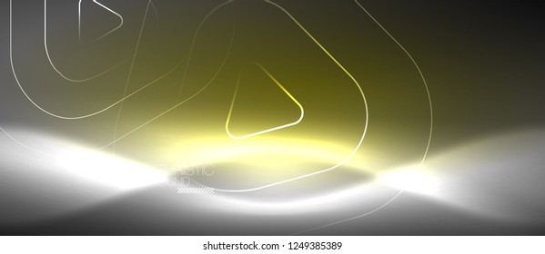 Vector neon color abstract background, vector design