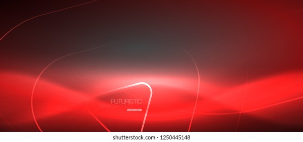 Vector neon color abstract background, vector design