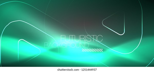 Vector neon color abstract background, vector design