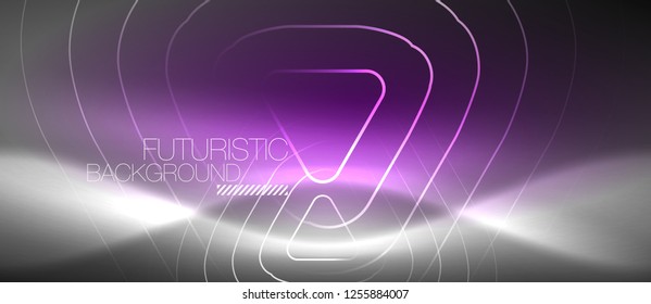 Vector neon color abstract background, vector design