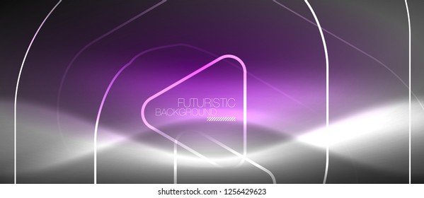 Vector neon color abstract background, vector design