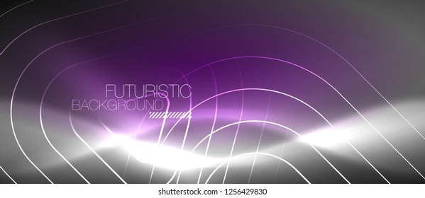 Vector neon color abstract background, vector design