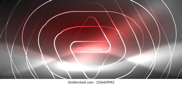 Vector neon color abstract background, vector design