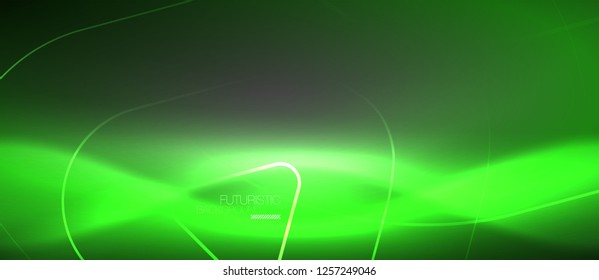 Fondo abstracto del color del neón vector, diseño vectorial