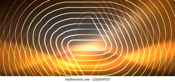 Vector neon color abstract background, vector design