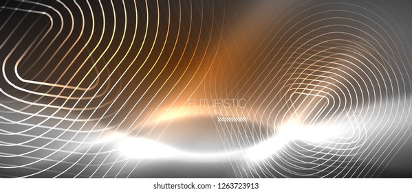 Vector neon color abstract background, vector design