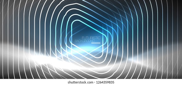 Vector neon color abstract background, vector design