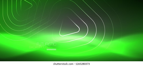 Vector neon color abstract background, vector design