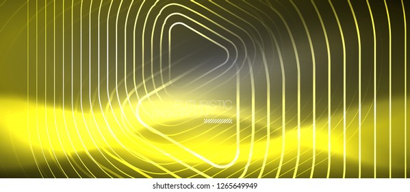 Vector neon color abstract background, vector design