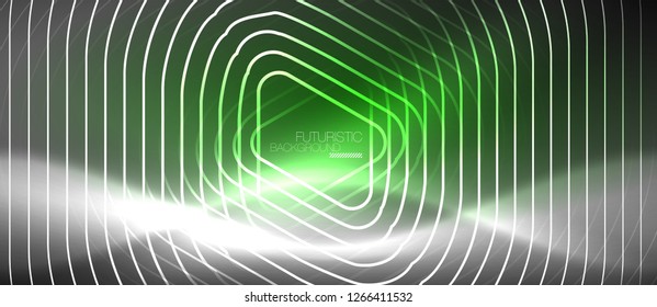 Vector neon color abstract background, vector design