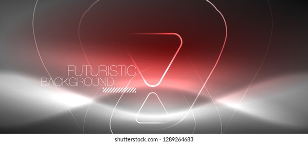 Vector neon color abstract background, vector design