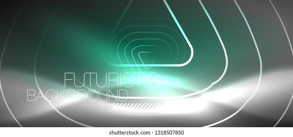 Vector neon color abstract background, vector design