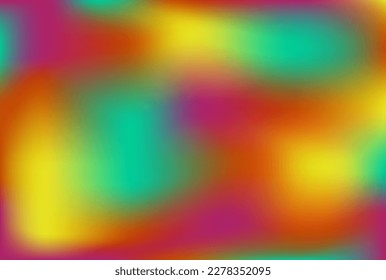 Vector neon colored gradient background. Modern screen wallpaper vector design for app, social media, cards, fons, work. Neon Soft gradients - blue, pink, magenta, violet, red, orange, aquamarine.