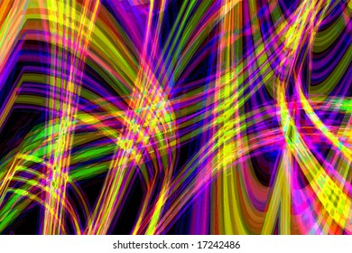 Vector Neon Lights, See Jpeg Also In My Portfolio