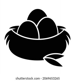 Vektor Nest-Symbol-Design
