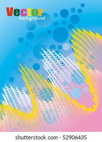 Vector net background