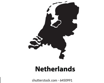 Vector of Netherlands