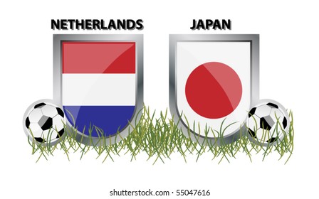 vector netherlands  vs japan