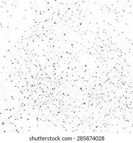 Vector network background abstract polygon triangle. polygonal design geometrical