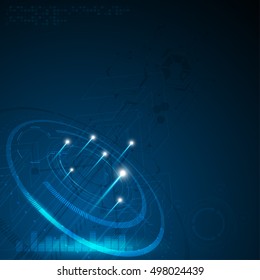 vector network banwidth pattern background digital technology innovation concept design