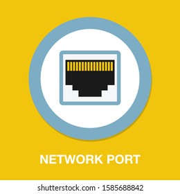 Vector Network Port - Cable Socket