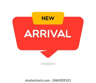 Vector New Arrival Modern Label