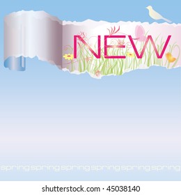 vector new with nature