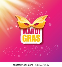 vector new orleans mardi gras vector pink background with blur lights, carnival mask and text. vector mardi gras party or fat tuesday purple poster design template with space for text