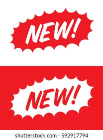 Vector New Star Burst Set