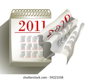 Vector New Year background