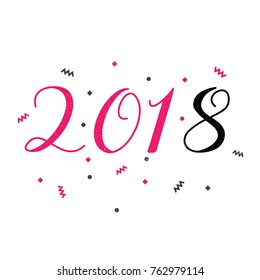 Vector New Year background