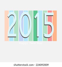 Vector New year, calendar, vector, background, drawing, figures, 2015,retro,