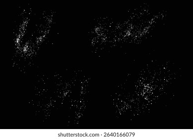 Vector new year snowflakes background design collection