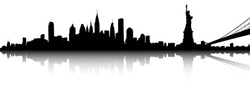 Vector Of The New York Skyline